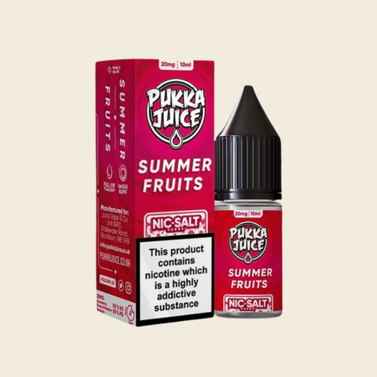 Pukka Juice Nic salt E Liquid