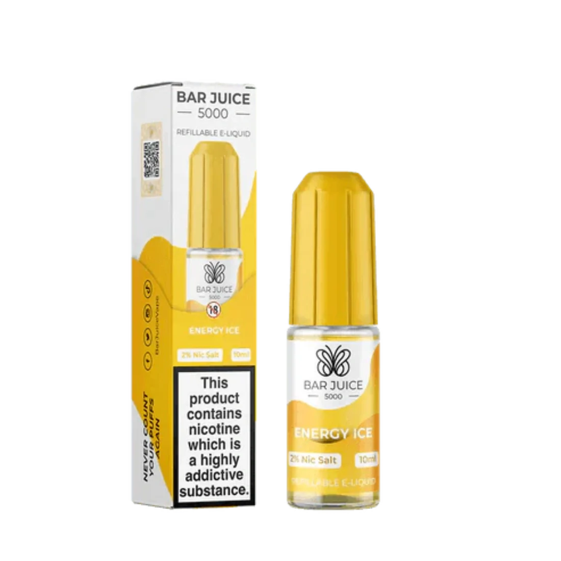 Bar Juice 5000 10ml Nic Salt &#8211; Pack of 10 10MG,20MG_ energy ice(8)