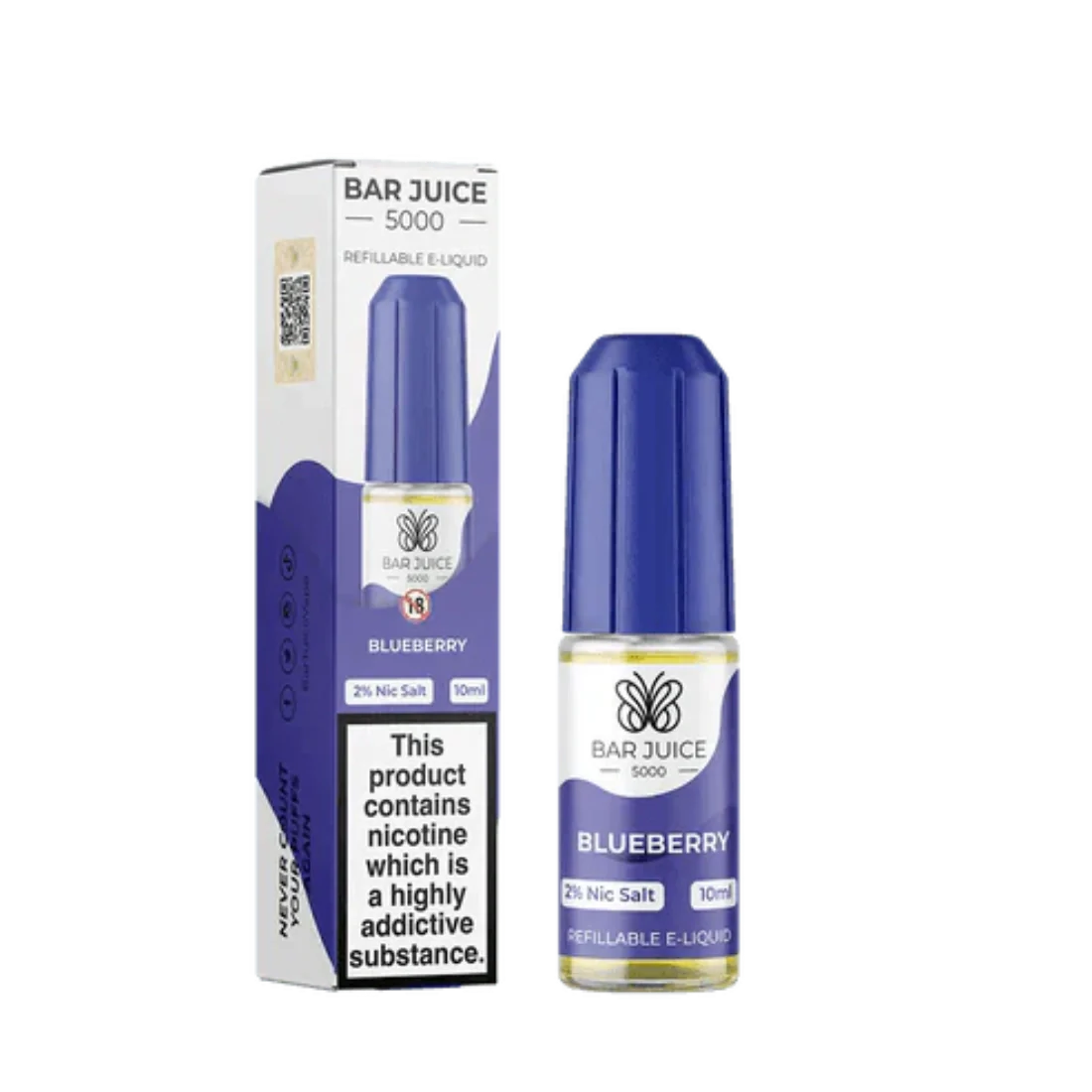 Bar Juice 5000 10ml Nic Salt &#8211; Pack of 10 10MG,20MG_blueberry (3)