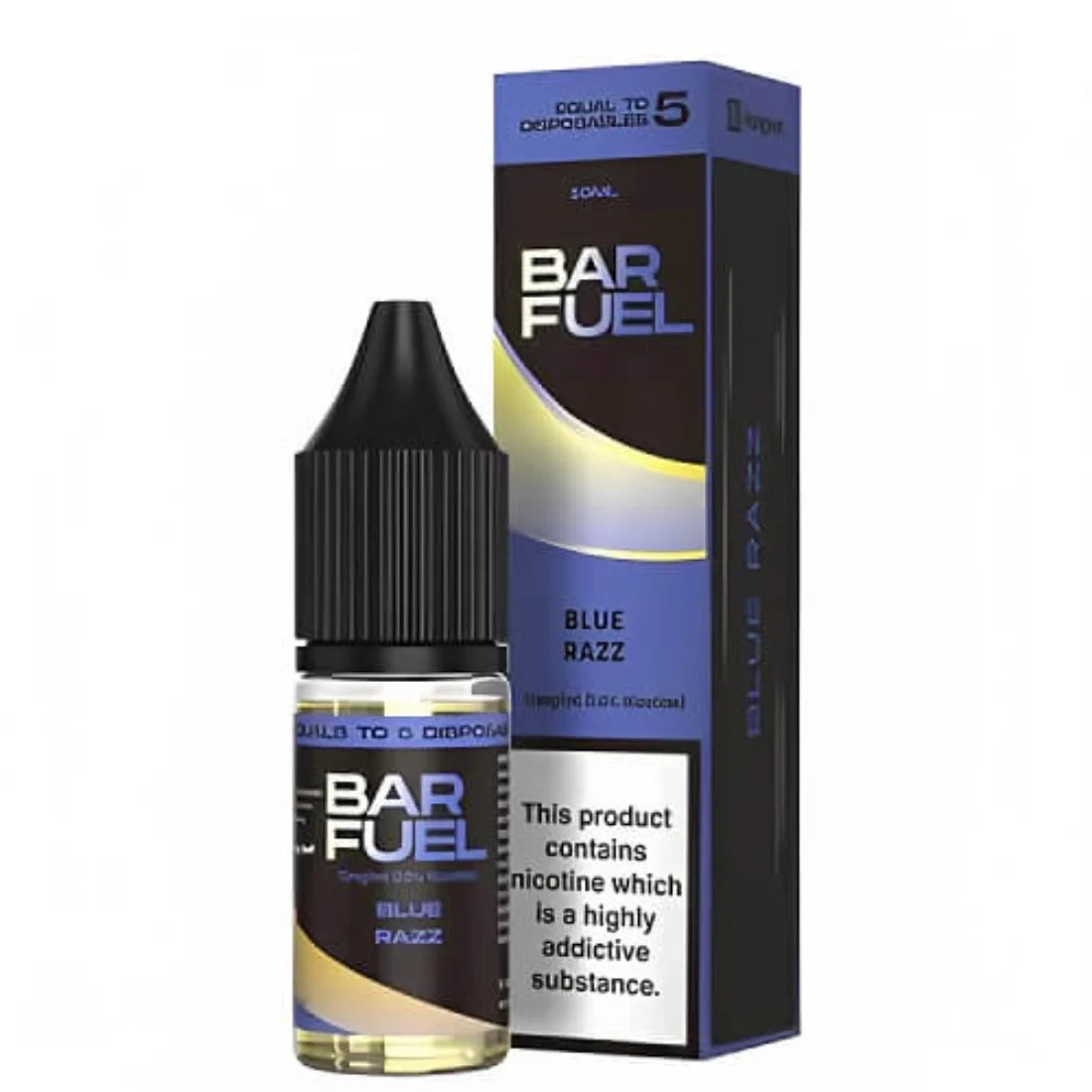 Hangsen Bar Fuel 10ml Nic Salt &#8211; Pack of 10_ blue razz(2)