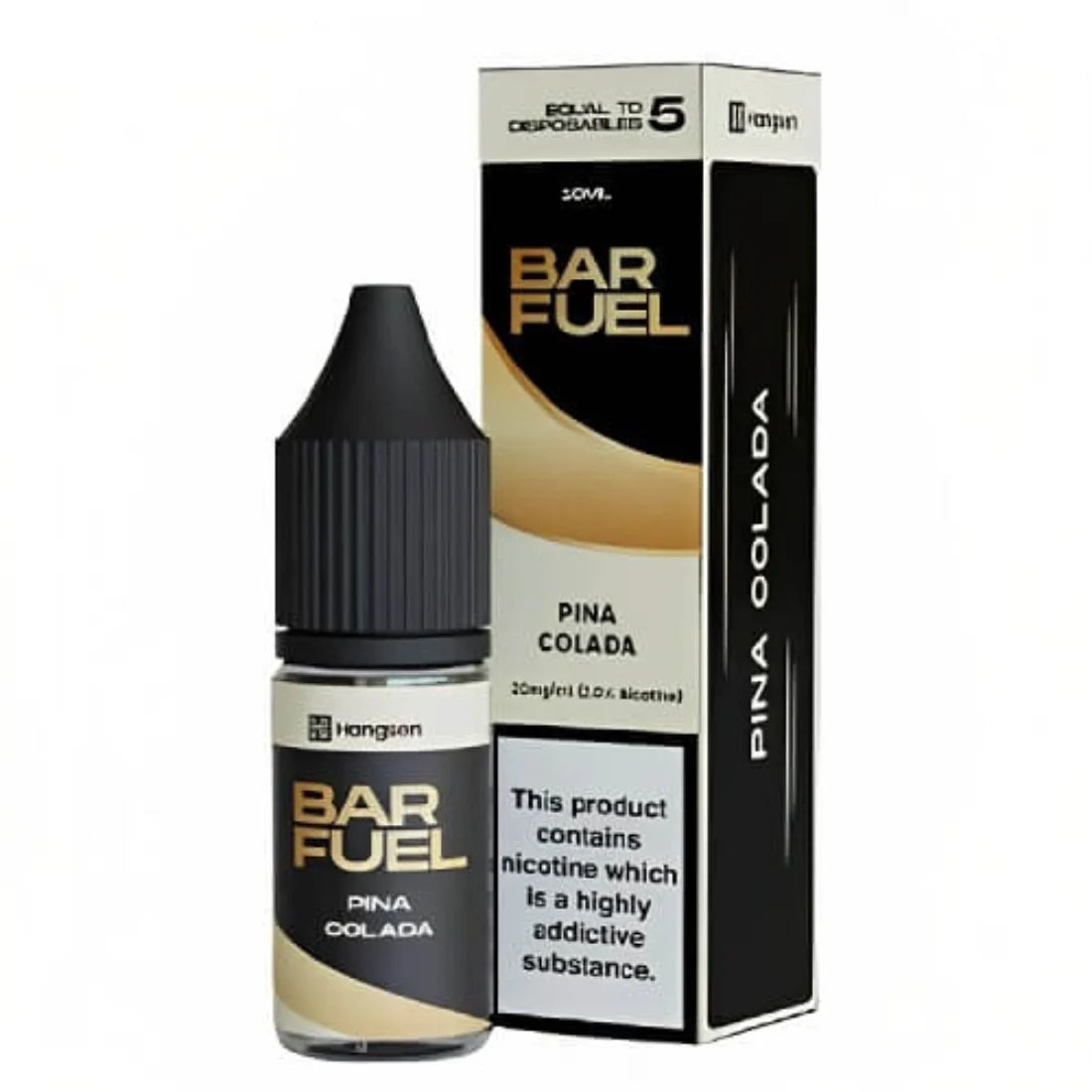 Hangsen Bar Fuel 10ml Nic Salt &#8211; Pack of 10_ pina colada(6)