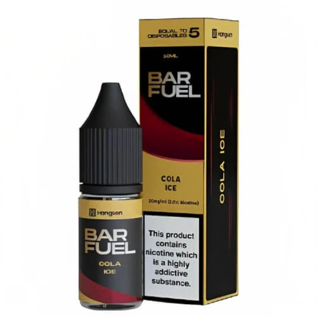 Hangsen Bar Fuel 10ml Nic Salt &#8211; Pack of 10_cola ice (4)