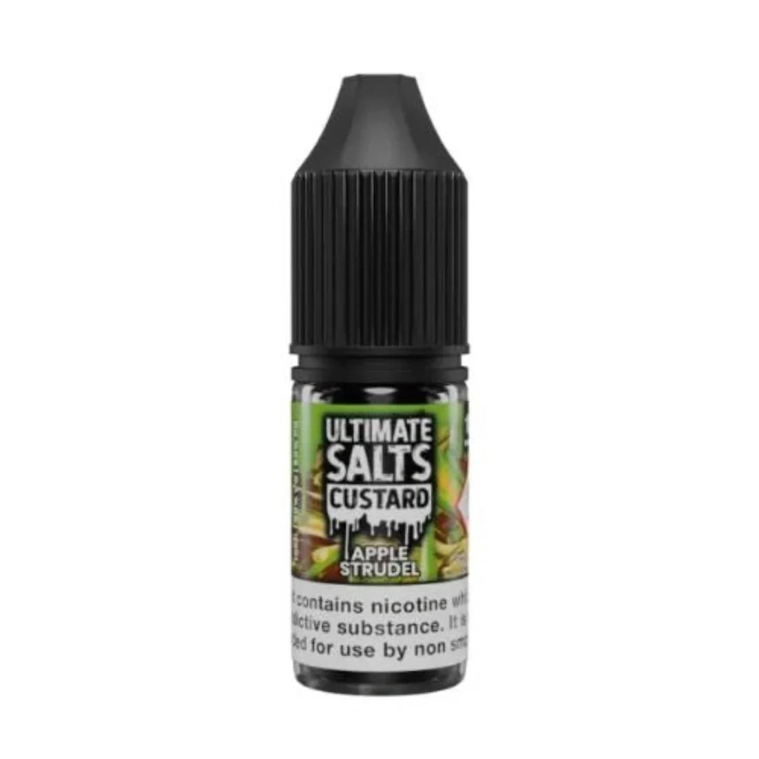 Pack of 10 Ultimate Salts Custard 10ML Nic Salt_ apple strudle(7)