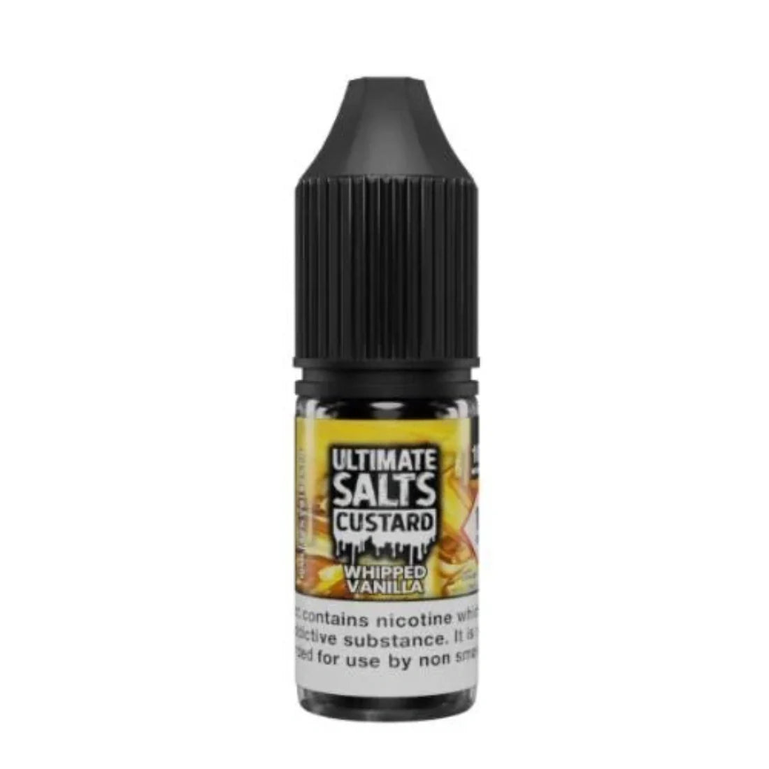 Pack of 10 Ultimate Salts Custard 10ML Nic Salt_ whipped vanilla(2)