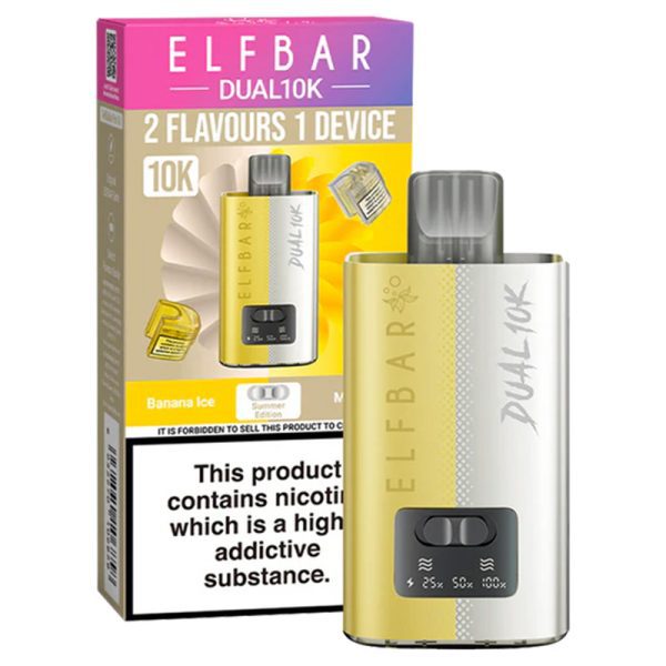 ELF BAR Dual 10K Prefilled Vape Pod Kit