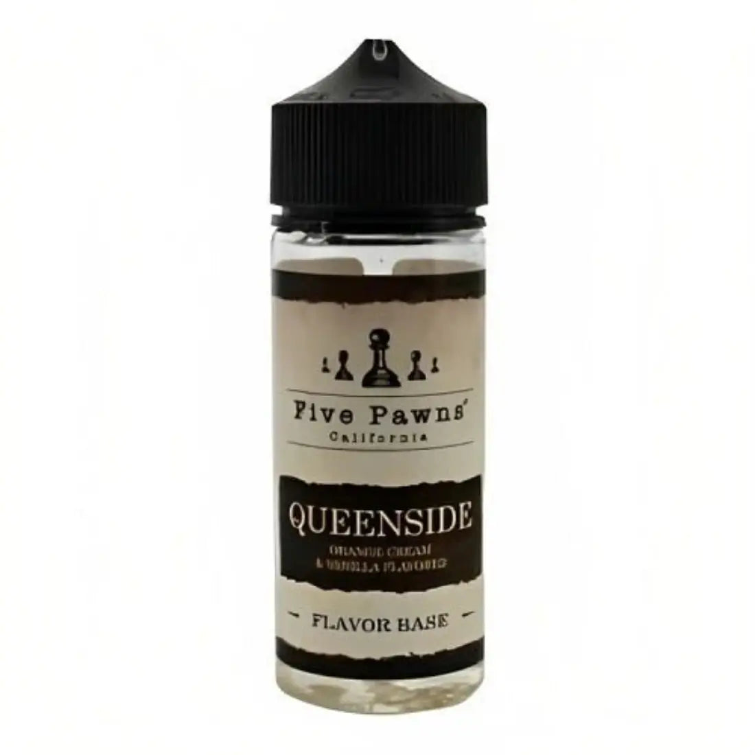 five-pawns-100ml-shortfill-e-liquid-vapewholesalesupplier-Queen Side