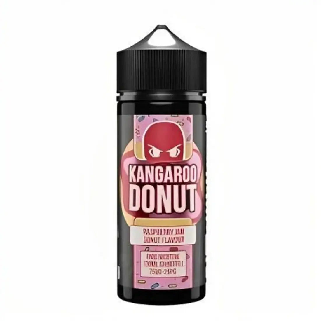 kangaroo-donut-100ml-shortfill-e-liquid-vapewholesalesupplier-raspberry Jam