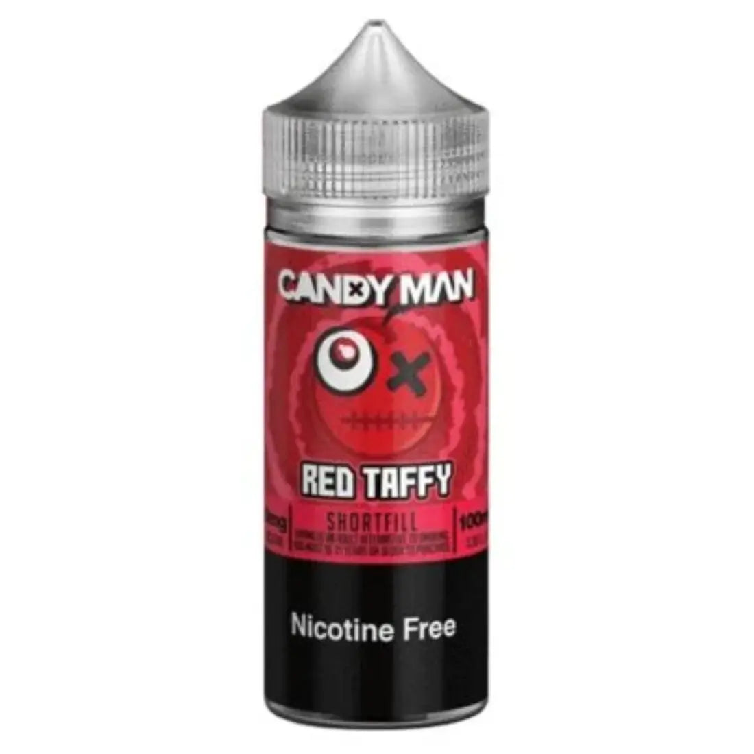 Keep It 100 Candy Man 100ml Shortfill Red Taffy.
