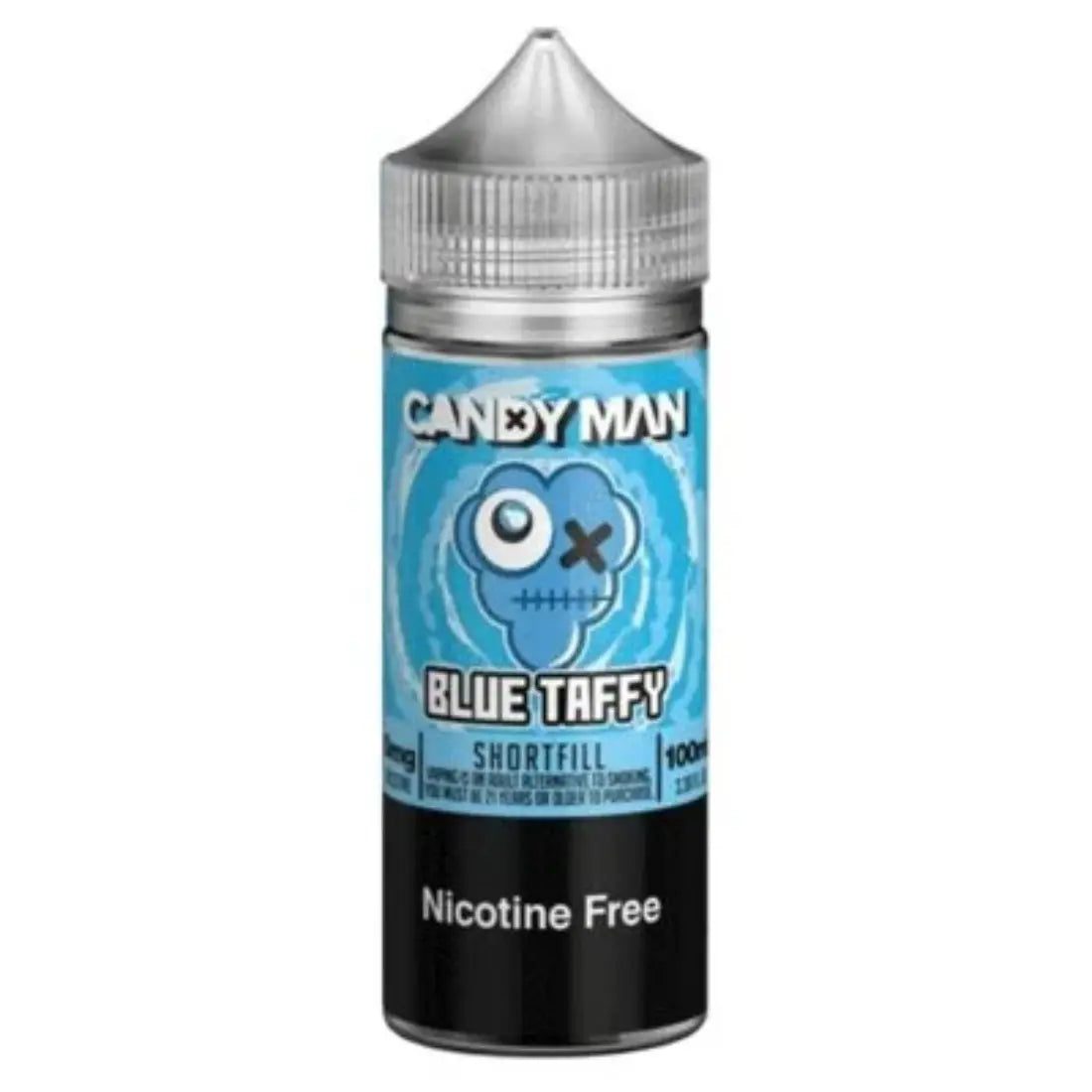 Keep It 100 Candy Man 100ml Shortfill Blue Taffy