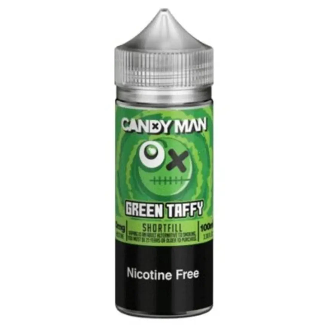 Keep It 100 Candy Man 100ml Shortfill Green Taffy