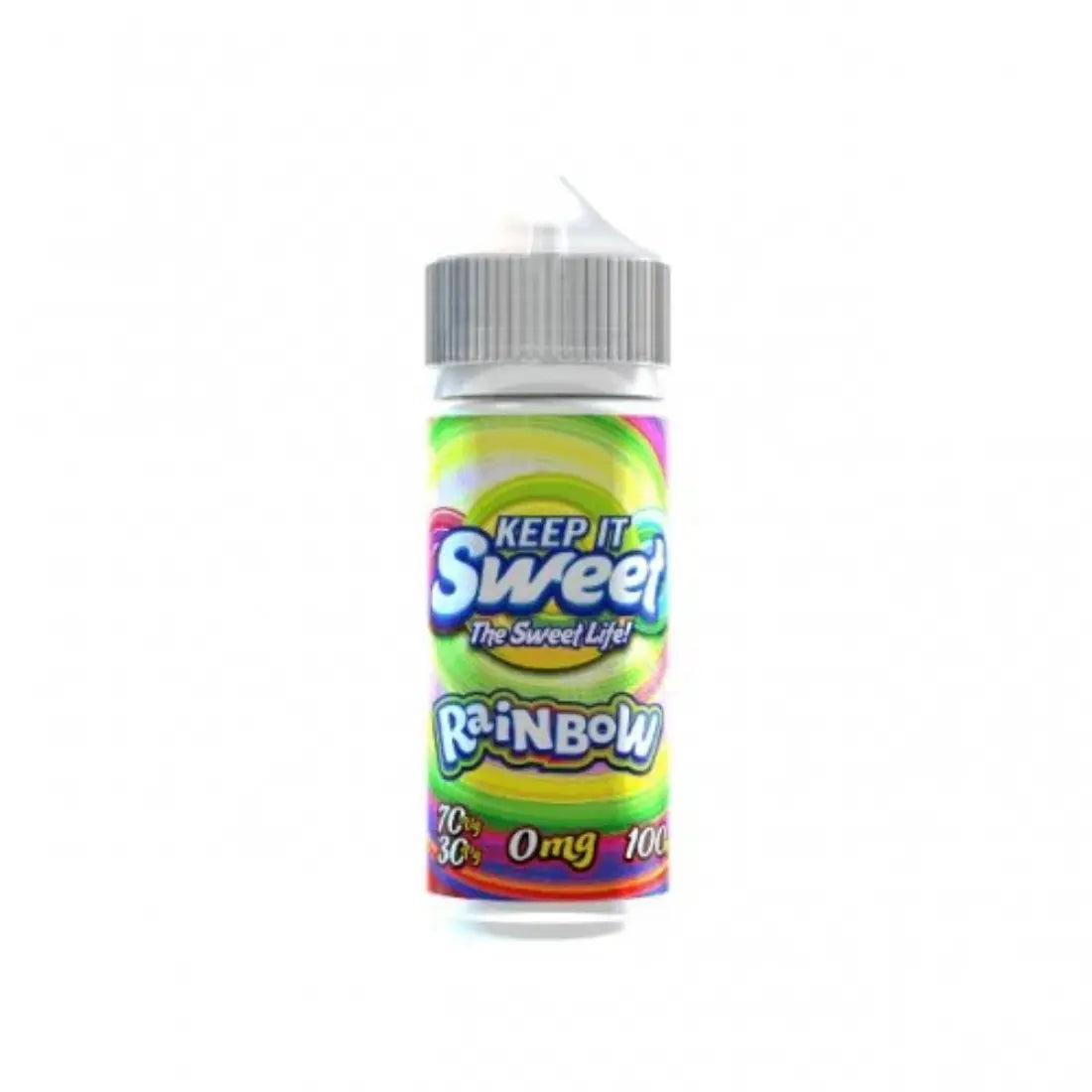 Keep It Sweet 100ml Shortfill E-liquid Rainbow