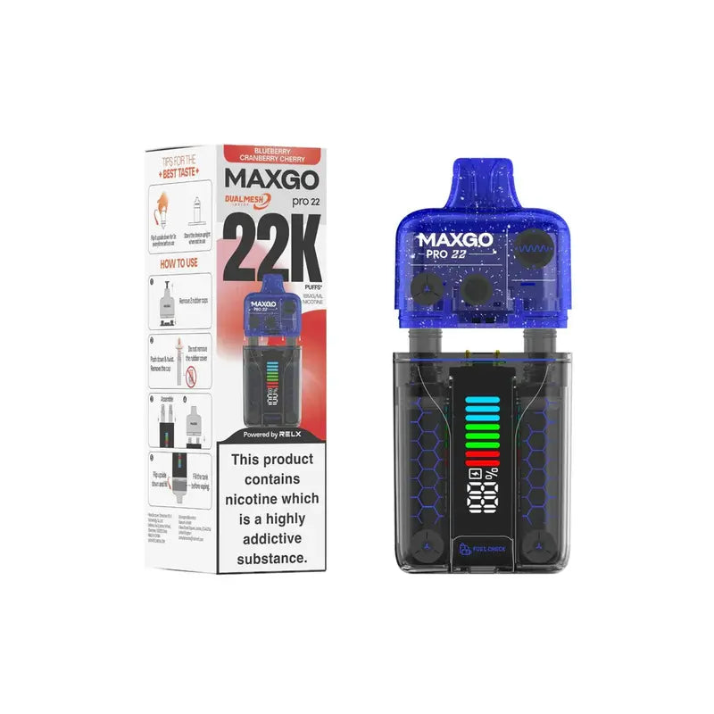 Relx MaxGo Pro 22 Pod Vape Kit