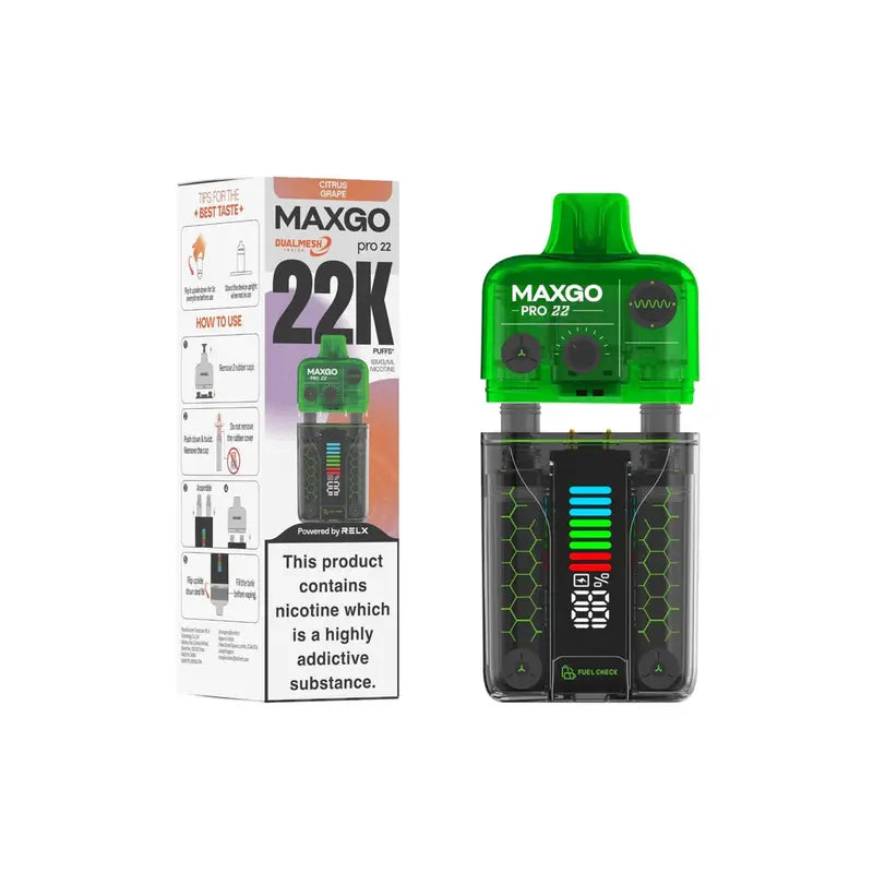 Relx MaxGo Pro 22 Pod Vape Kit