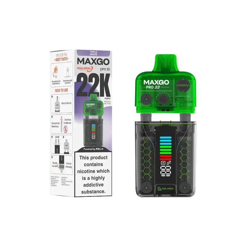 Relx MaxGo Pro 22 Pod Vape Kit
