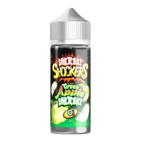sherbet-shockers-100ml-shortfill-vapewholesalesupplier-GREEN APPLE SHERBET