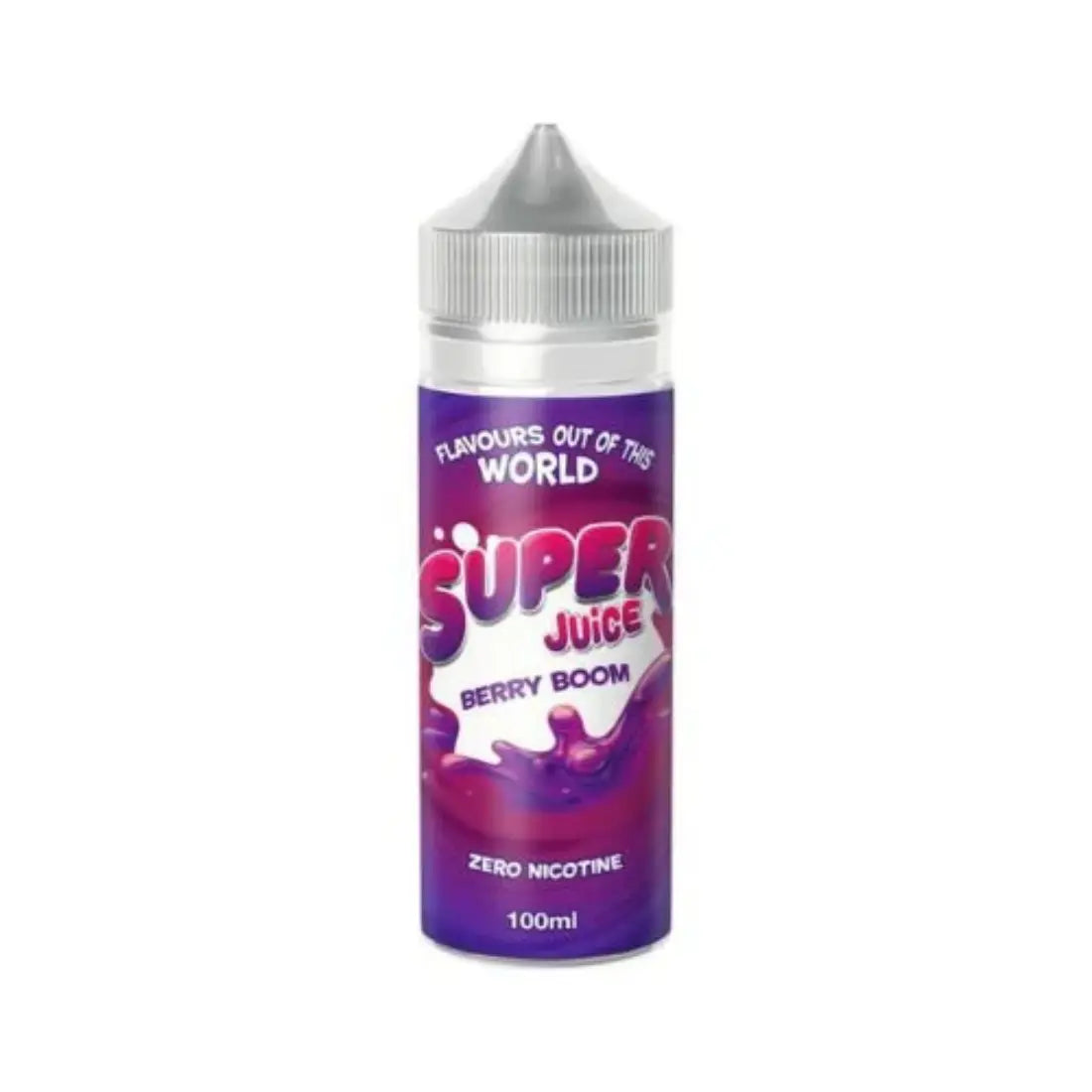 Super Juice Shortfill 100ml E-Liquid Berry Boom