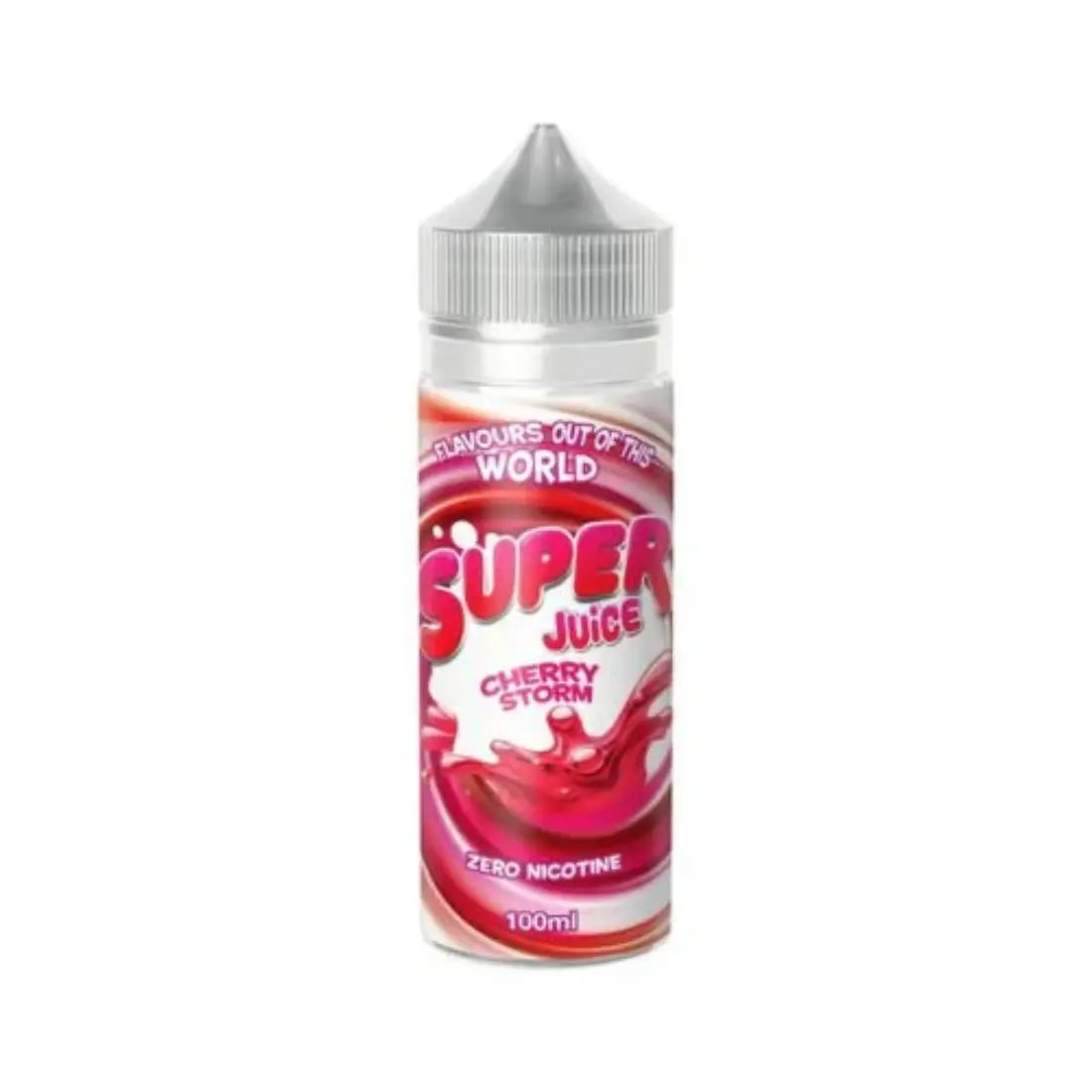 super-juice-shortfill-100ml-e-liquid-vapewholesalesupplier-CHERRY STORM